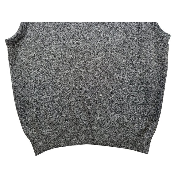 Vintage Jantzen Mens XL Knit Sweater Vest Gray - Picture 6 of 6